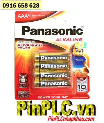 Panasonic LR03T/4B, Pin AAA 1.5v Panasonic LR03T/4B chính hãng _Xuất xứ Thái Lan 
